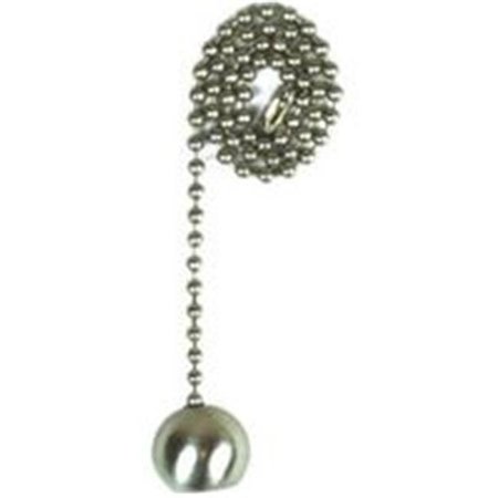 BRIGHTLIGHT Chain Pull W/Nickel Ball 12In 60323 BR435279